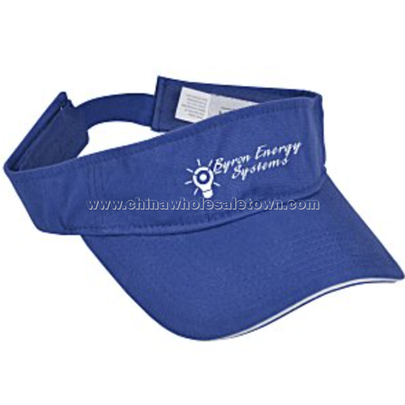 Lightweight Brushed Twill Visor