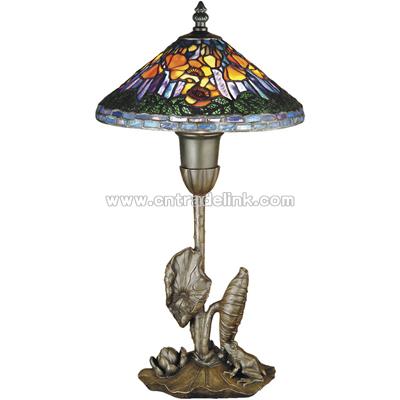 Lilly Tiffany Table Lamp Golden Bronze