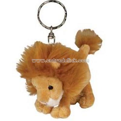 Lion Plush Keychain