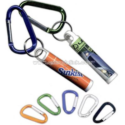 Lip balm SPF15 with carabiner