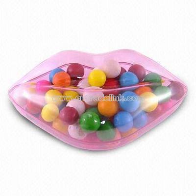 Lip-shaped Food Storage Container
