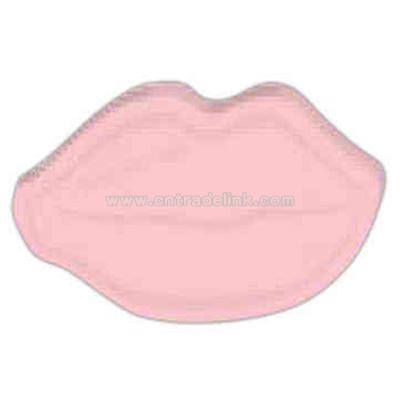 Lips Shaped Post It (R) - Die cut note.