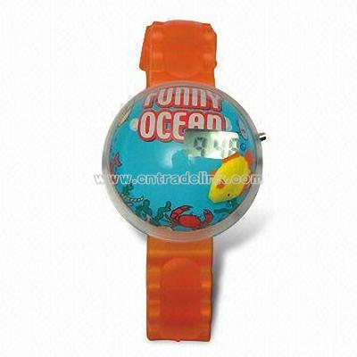 Liquid Filled Watch