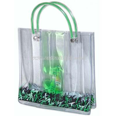 Liquid PVC hand bag