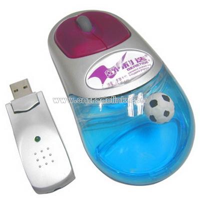 Liquid Wireless blue Mouse