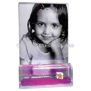 Liquid acrylic photo frame