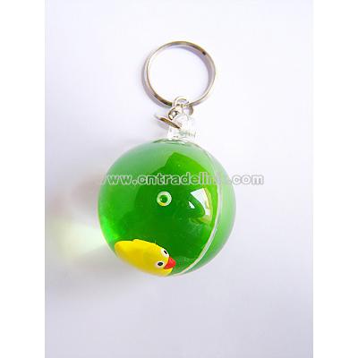 Liquid keychain