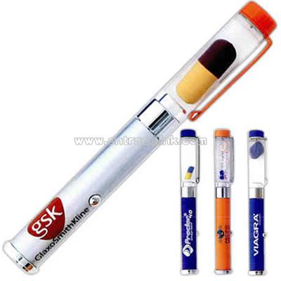Liquid pocket torch pen