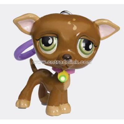 Littlest Pet Shop Dog Keychain & Keyring