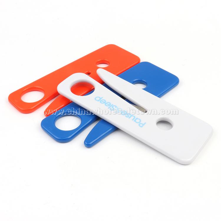 Logo Customized Cheap Plastic Sittler Paper Letter Opener