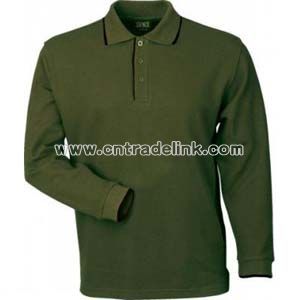 Long Sleeve Detail Polo