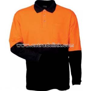 Long Sleeve Safety Polo