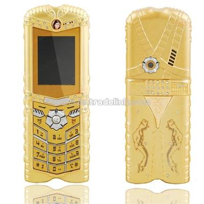 Luxurious Gold Mobile Phone