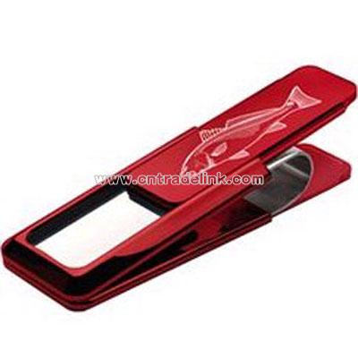 M-Clip Sportsman Red Aluminum Money Clip