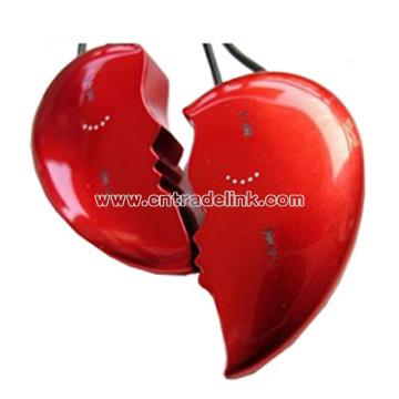 MP3 Player (2 in 1 Heart Shape)