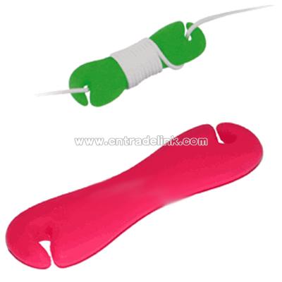 Magenta Pink Cord Wrap For Headset
