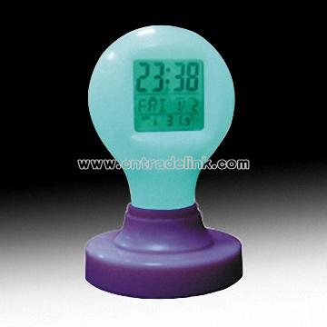 Magic Bulb Digital Alarm Clock