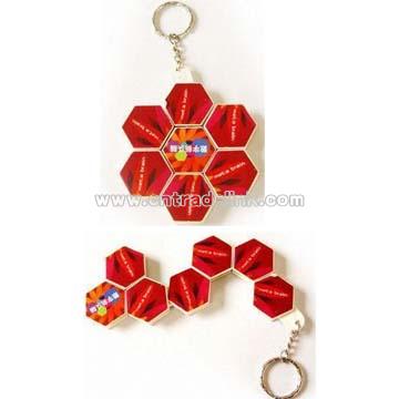 Magic Puzzle with Keychain