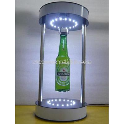 Magnetic Floating Bottle Display Stand
