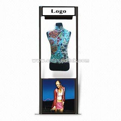Magnetic Floating POP Display for Garment and Clothing