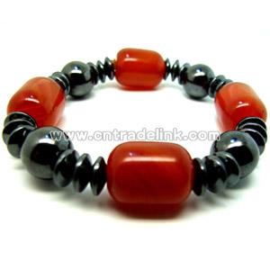Magnetic Hematite Jewelry Bracelet