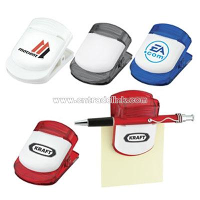 Magnetic Memo Clip / Pen Holder