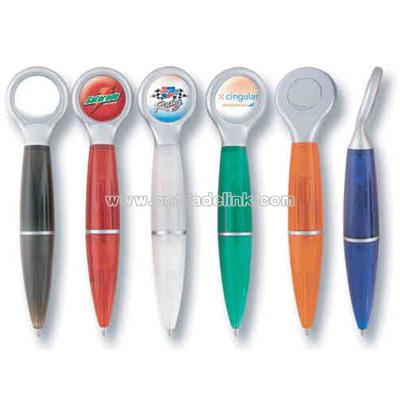 Magnetic ballpoint pen with dome design