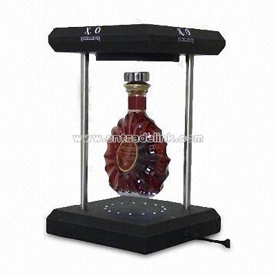 Magnetically Levitated Bottle Holder