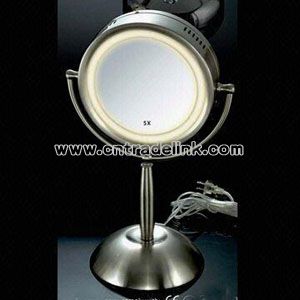 Magnifier Light mirror with two sides