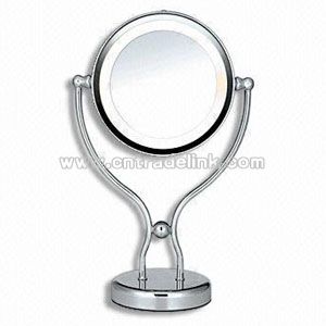 Magnifier Light mirror with two sides