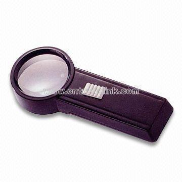Magnifier with LED