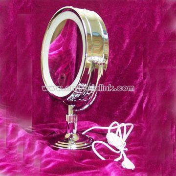 Magnifying Mirror with Light