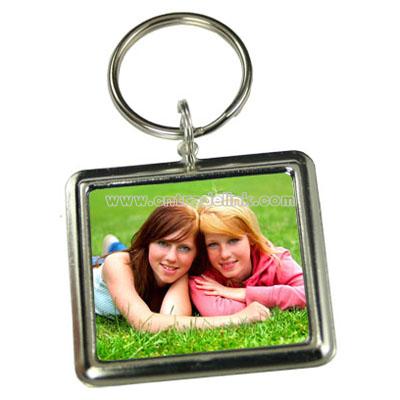 Make Your Own Custom Rectangle Photo Keychain Kit