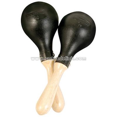 Matador Mini Maracas Black Plastic Shells