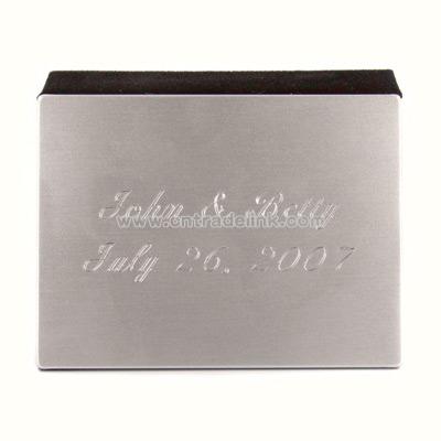 Matte Silver Mini Photo Album