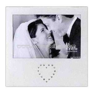 Matte black photo frame