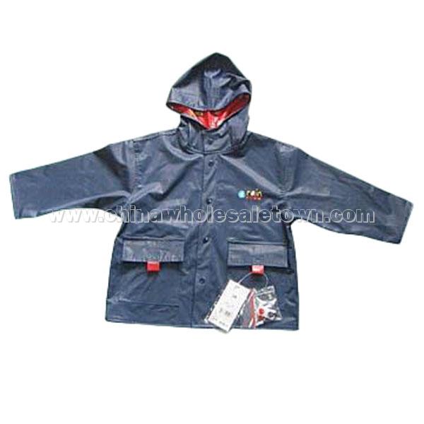 Men's Reversible PVC Raincoat