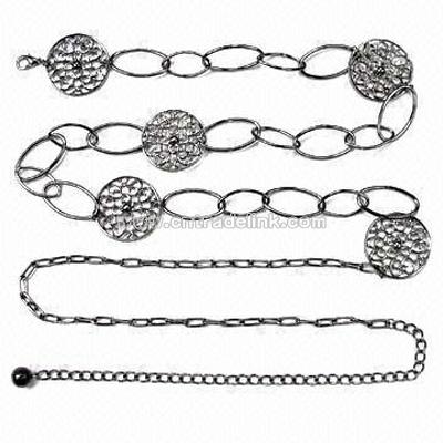 Men's and Women's Chain Belt