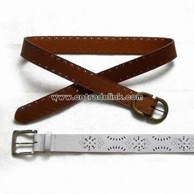 Men's and Women's Plastic Belts