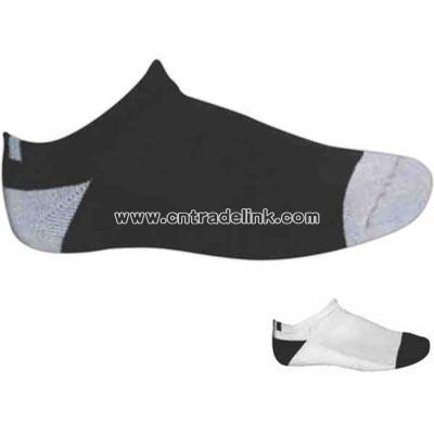 Men's anti-bacterial and hypo allergenic low profile socks