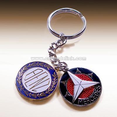 Mercedes Benz Historic Logo Key Chain