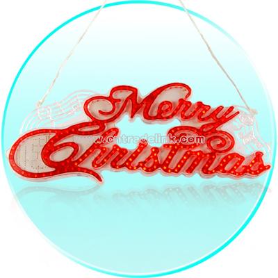 Merry Christmas Sign