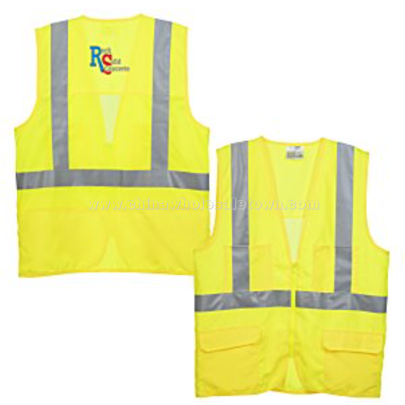 Mesh Back Reflective Safety Vest