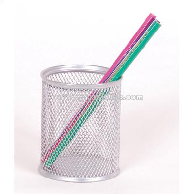 Mesh pencil holder