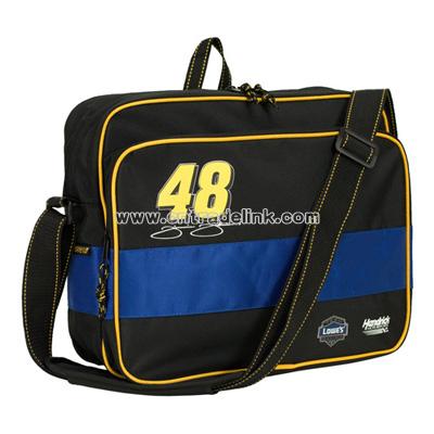 Messenger Gym Bag - Black