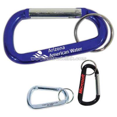 Metal 6mm carabiner keychains