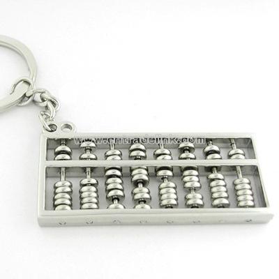 Metal 8 Grades of Abacus Calculations with Keychain
