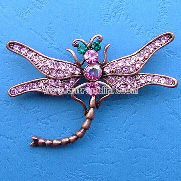 Metal Alloy Brooch