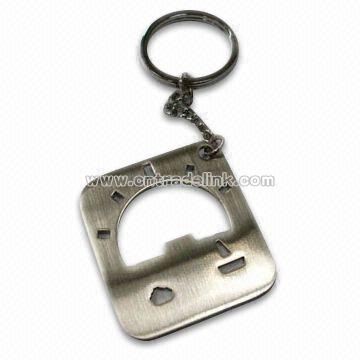Metal Bottle Opener Keychain