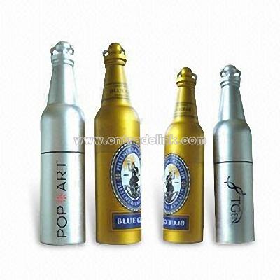 Metal Bottle Shape USB Flash Drives